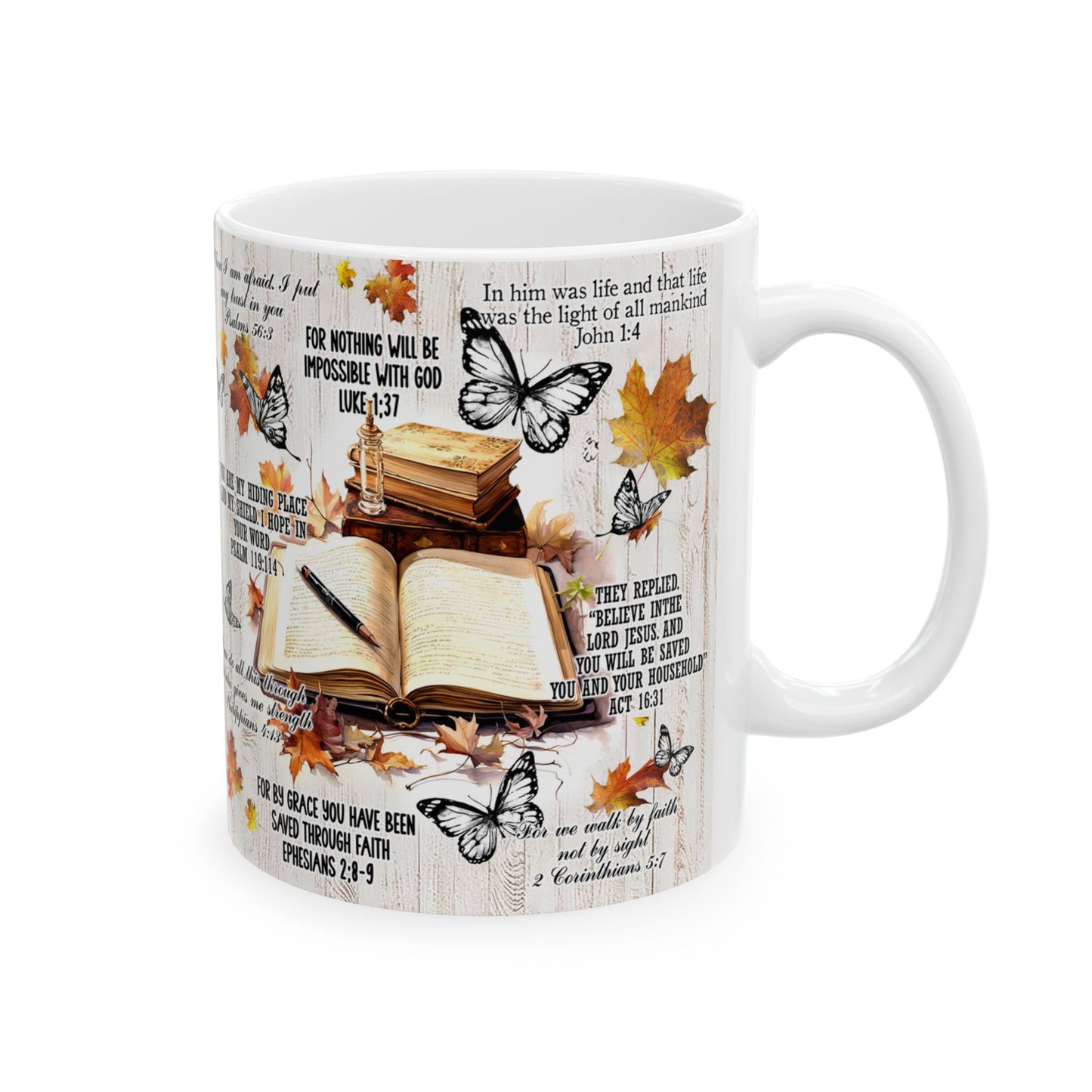 Bible Verse Ceramic Mug