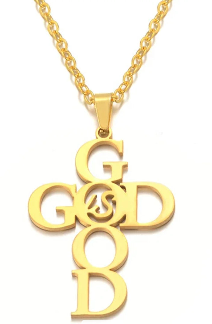 God Is Good Necklace (Adjustable)