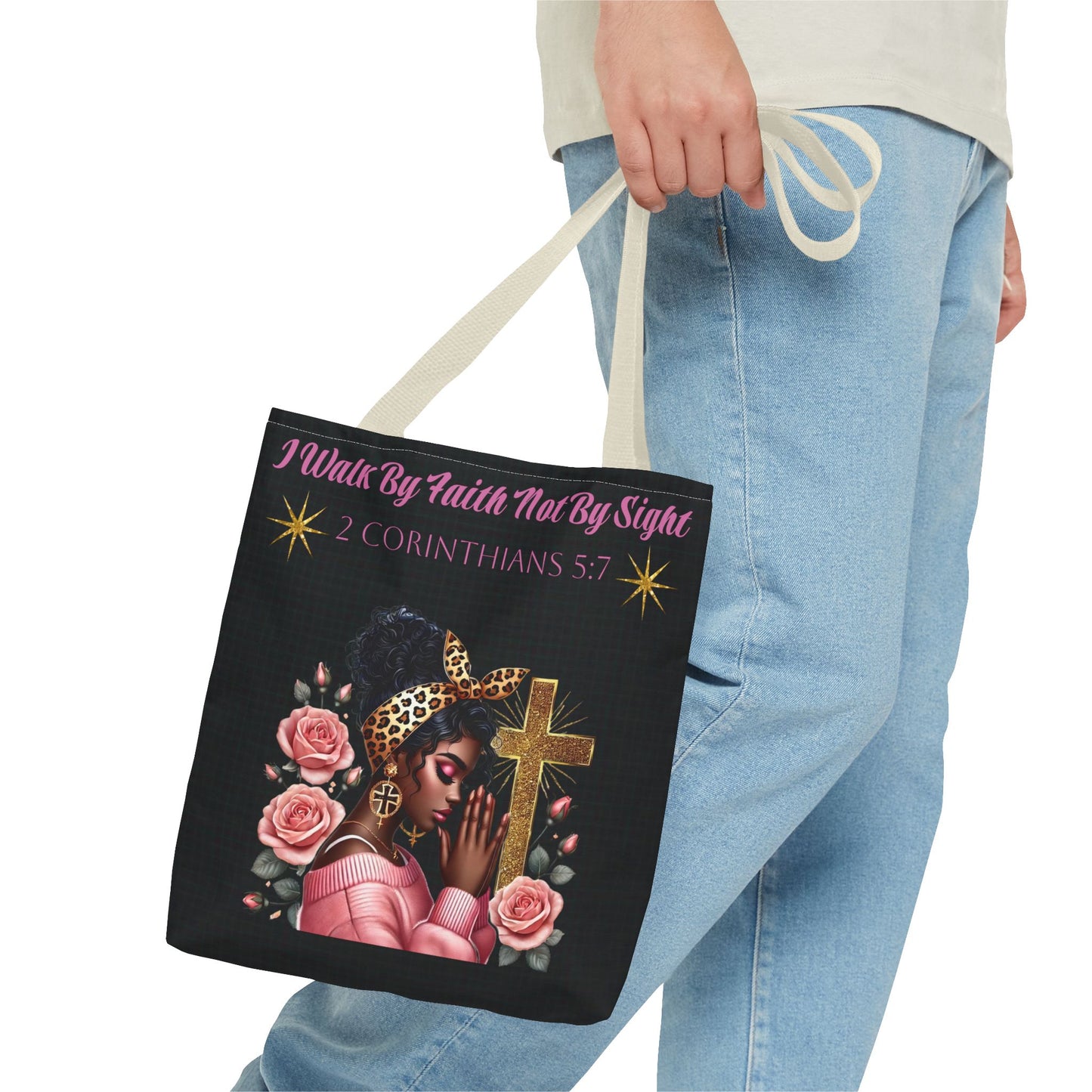 Walk By Faith Tote Bag