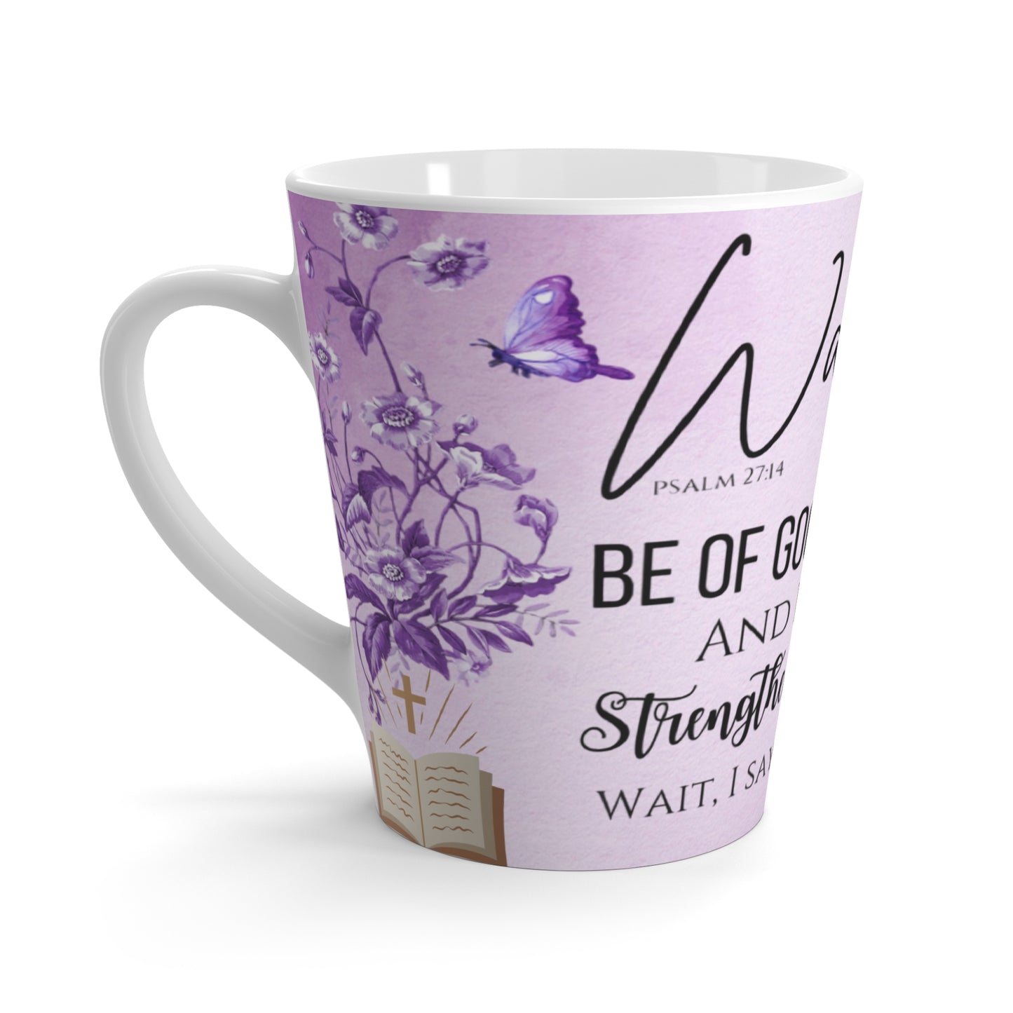 Bible Verse Latte Mug