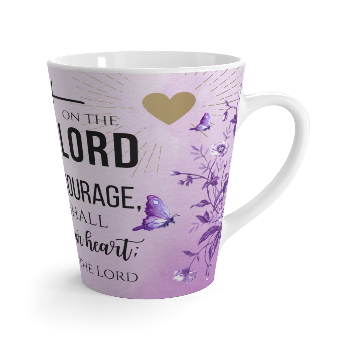 Bible Verse Latte Mug