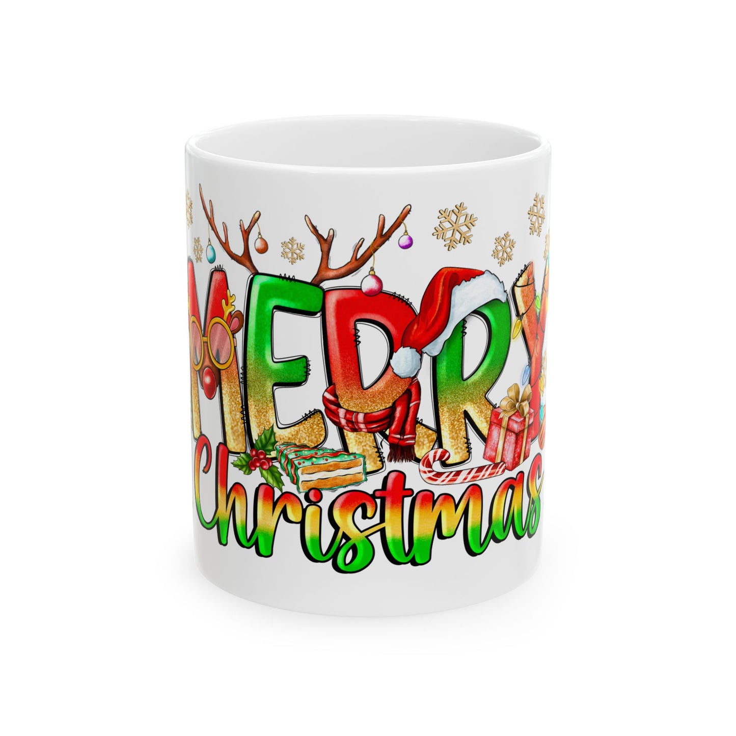 Ceramic Mug Holiday Cheer