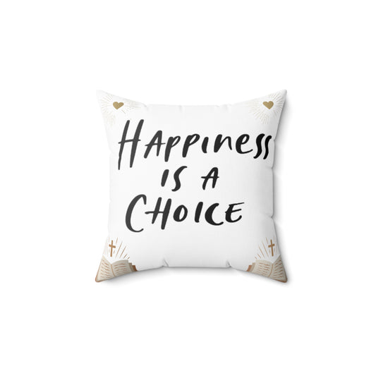 Square Happiness Pillow