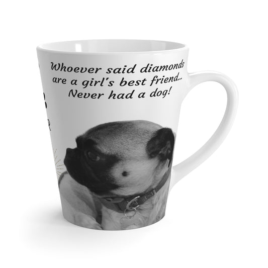 Latte Mug - I Love My Dog Faith Mug