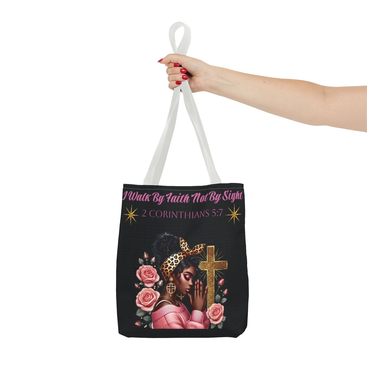 Walk By Faith Tote Bag