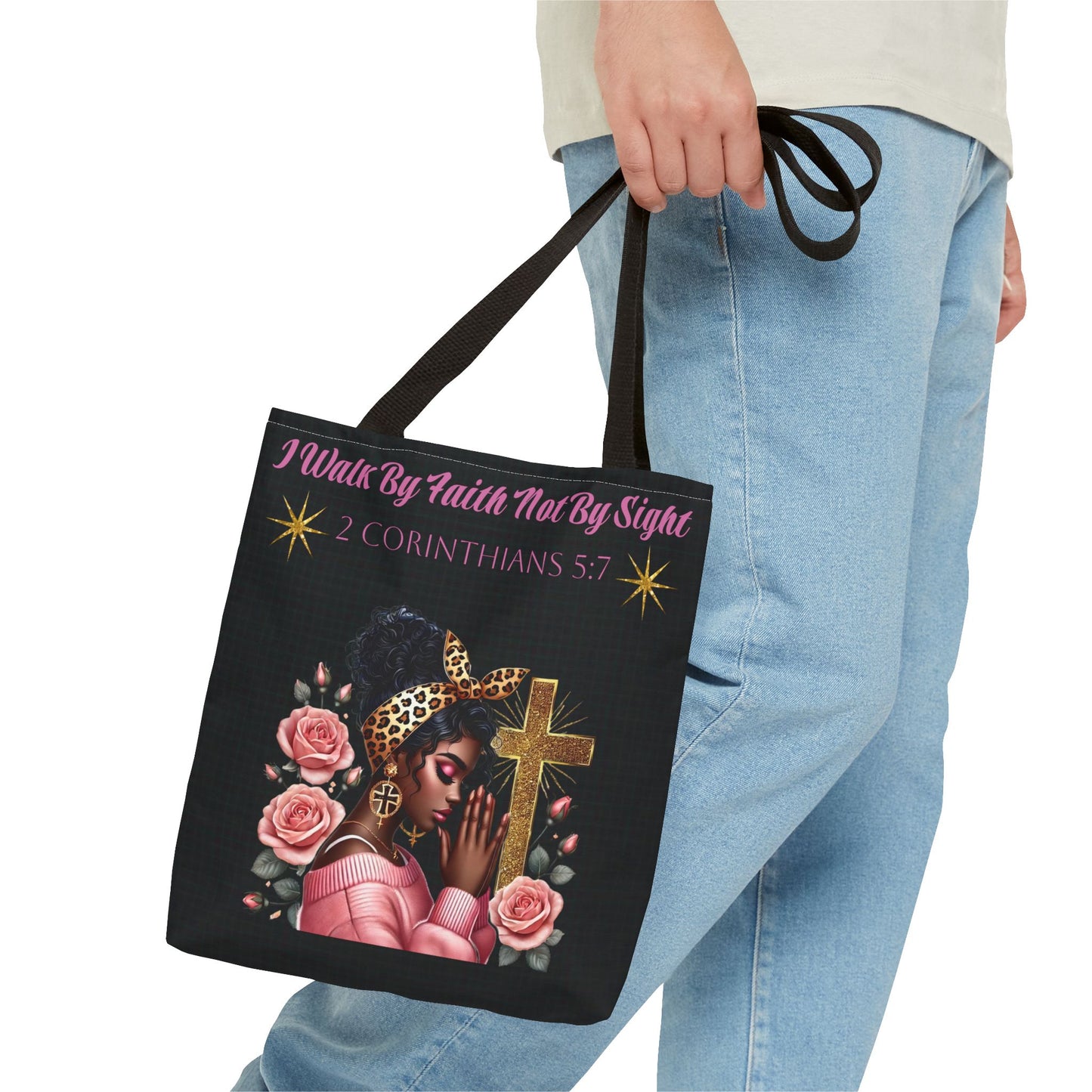 Walk By Faith Tote Bag