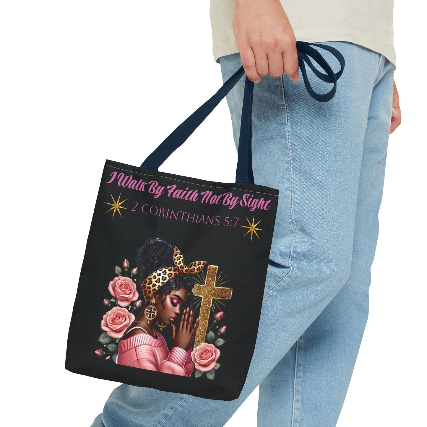 Walk By Faith Tote Bag