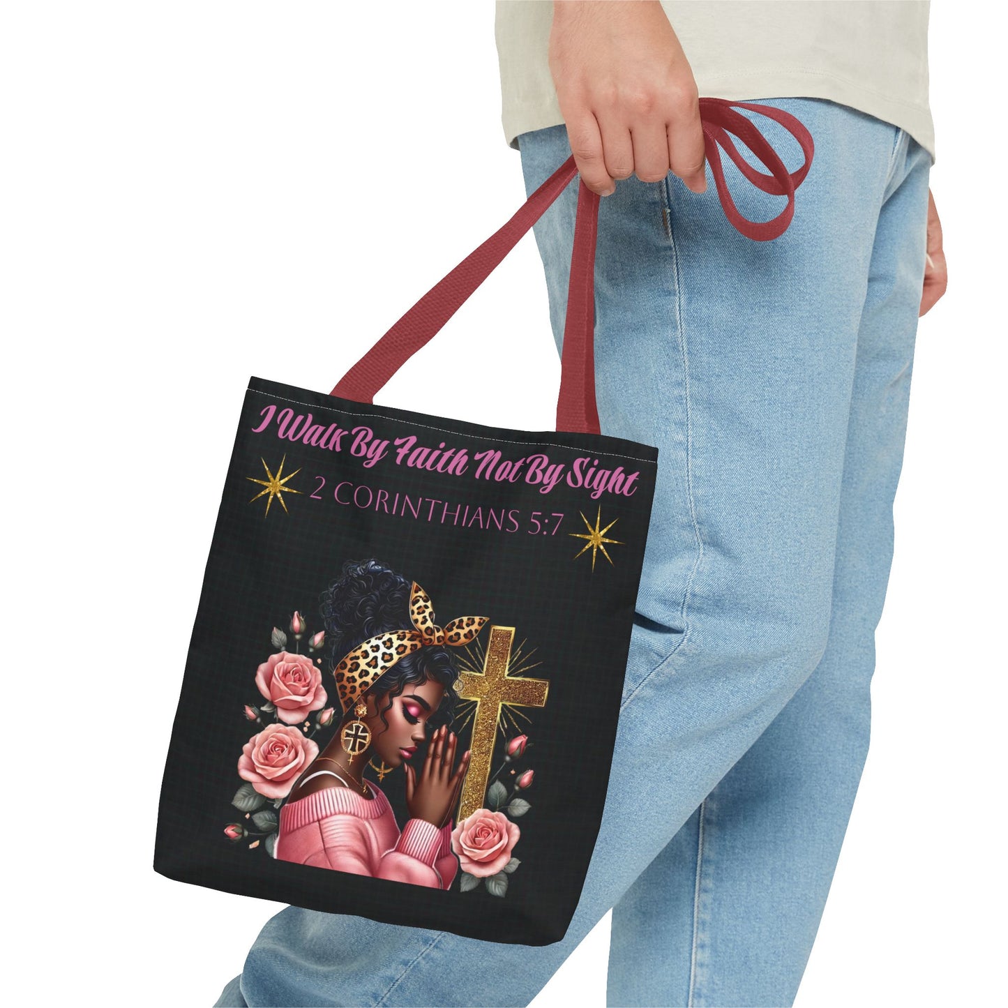 Walk By Faith Tote Bag