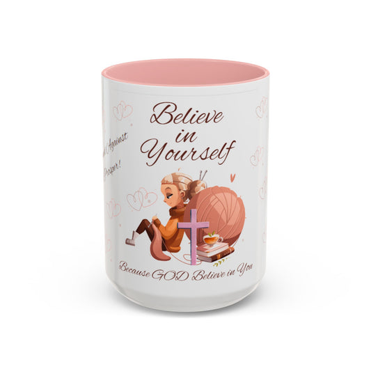 Mug Spiritual Motivation Accent Coffee Mug 15oz